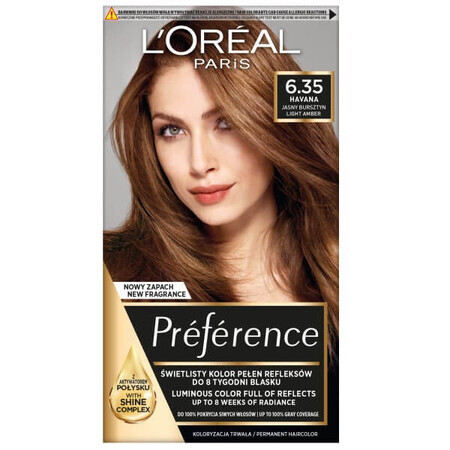 L'Oréal Paris Preference Wax Colour 6.35 Havana