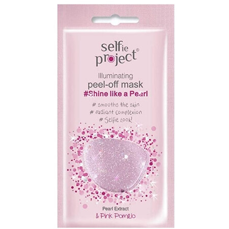 Selfie Project, 3shine like a pearl, Mascarilla iluminadora, 12ml