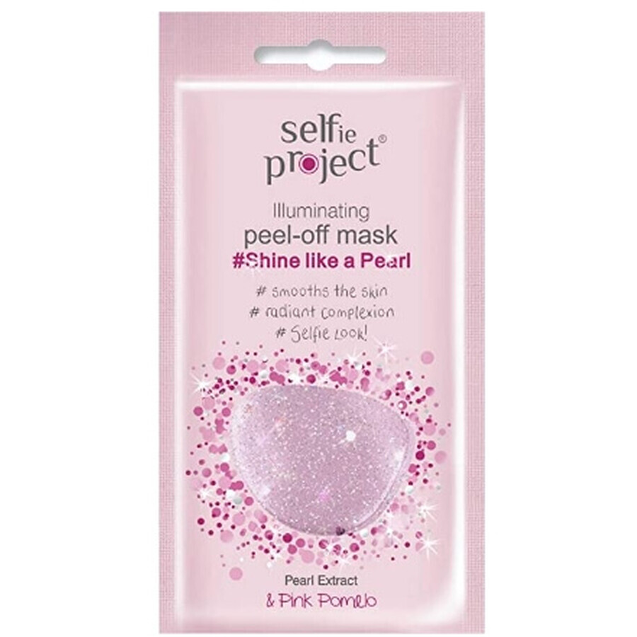 Selfie Project, 3shine like a pearl, Mascarilla iluminadora, 12ml