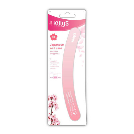 KillyS Japanese Nail Care Lime à ongles Banana 180/240 Rose