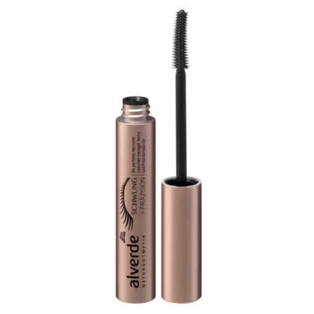 alverde, Schwung, Mascara for lashes, schwarz 010, 10ml