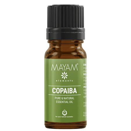 Huile essentielle de Copaiba, 10 ml, Mayam