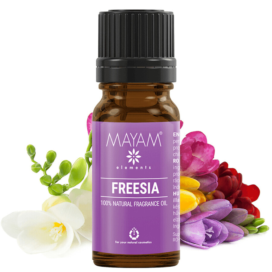 Huile parfumée naturelle de freesia M-1354, 10 ml, Mayam