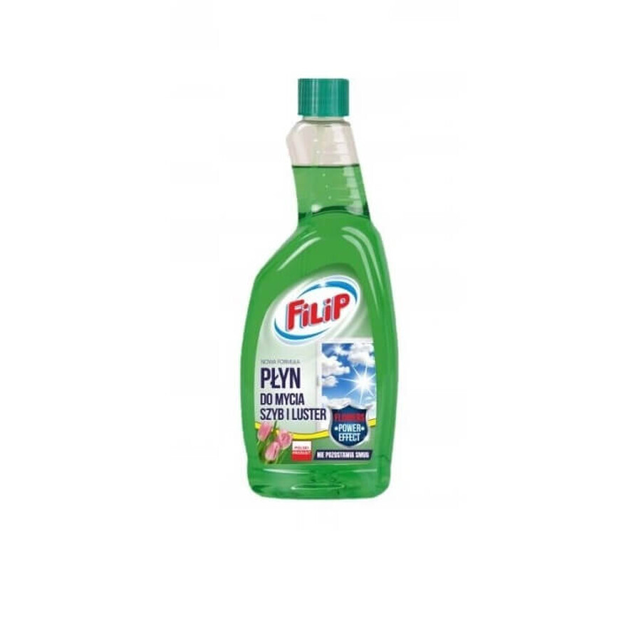 Filip, Nettoyant pour vitres de remplacement vert, 750 ml