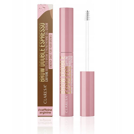 Claresa Brow Double Espreso, Sérum pour les sourcils, 6 g