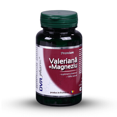 Valériane + Magnésium, 60 gélules, Dvr Pharm