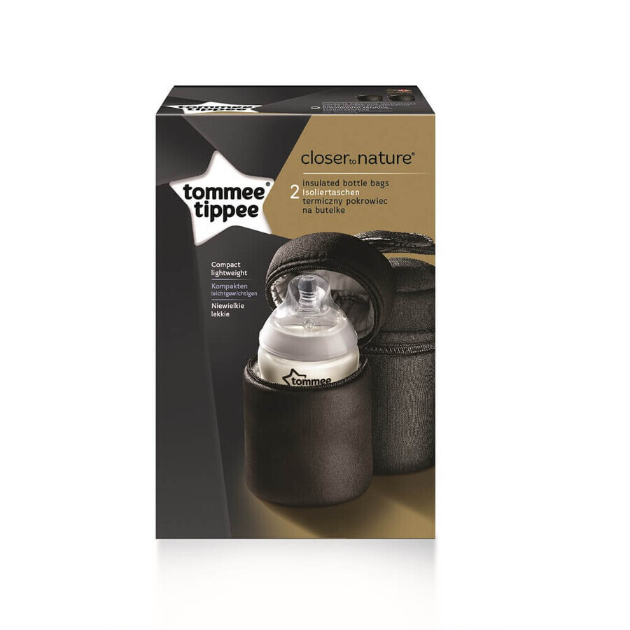 Biberon Tommee Tippee Closer To Nature thermo-pack, 2 pièces