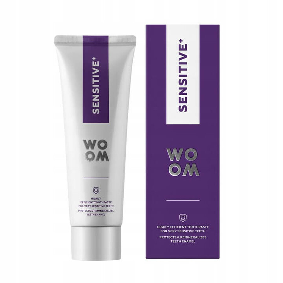 Woom Sensitive+ Gentle toothpaste for sensitive teeth, 75ml