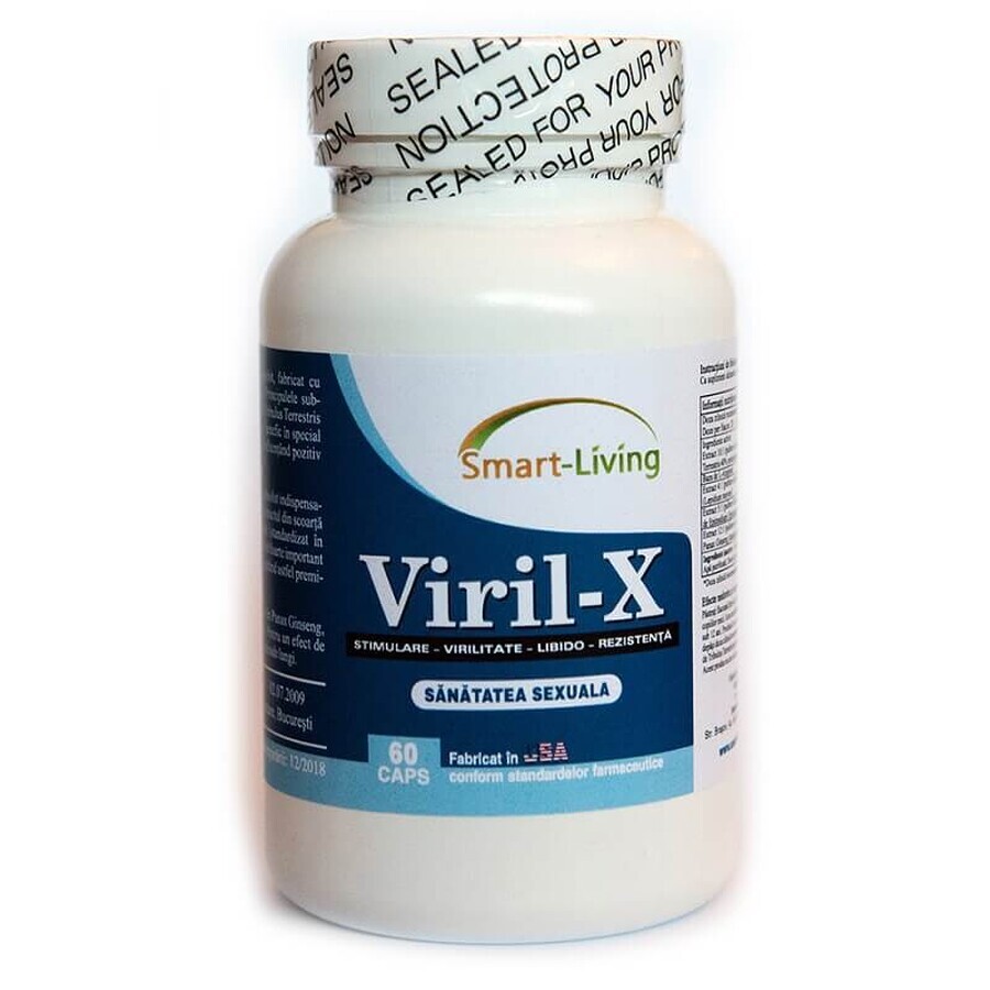 Viril X, 60 gélules, Smart Living