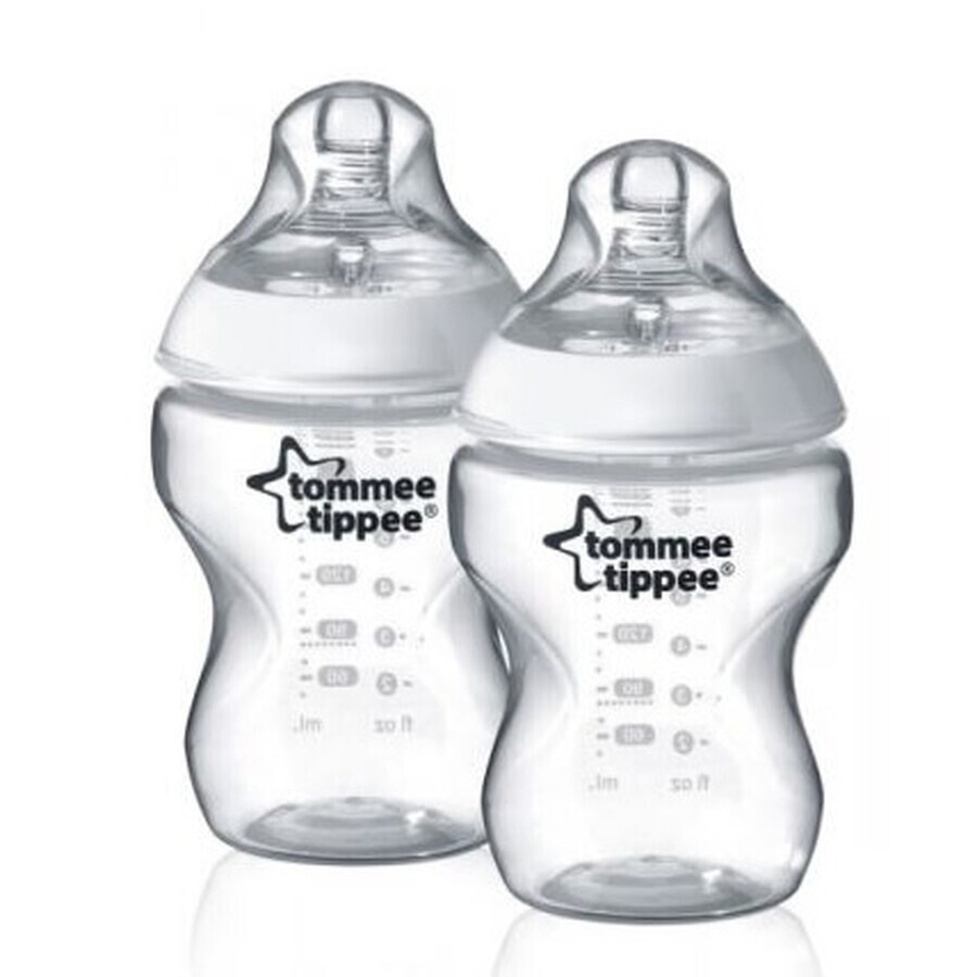 Tommee Tippee, Closer to Nature, 260 ml Flasche, 2 Stück