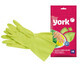 York, Gants en caoutchouc, aloe vera, taille L, 1 paire