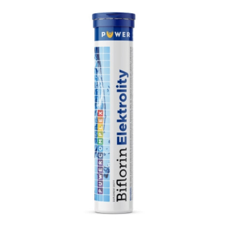 Puwer Complex Biflorin Electrolytes, 20 comprimés effervescents