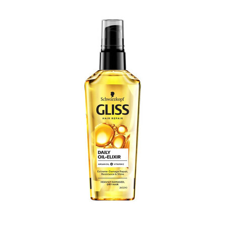 Schwarzkopf Gliss Daily Oil-Elixir Wax Oil Elixir, 75ml