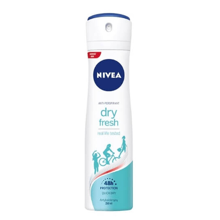 Nivea Women, Déodorant, Dry fresh, 150 ml