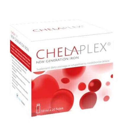 Chelaplex, 20 flacons x 10 ml