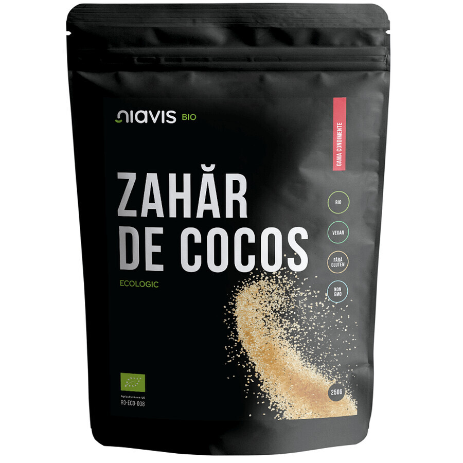 Sucre de coco bio, 250 g, Niavis