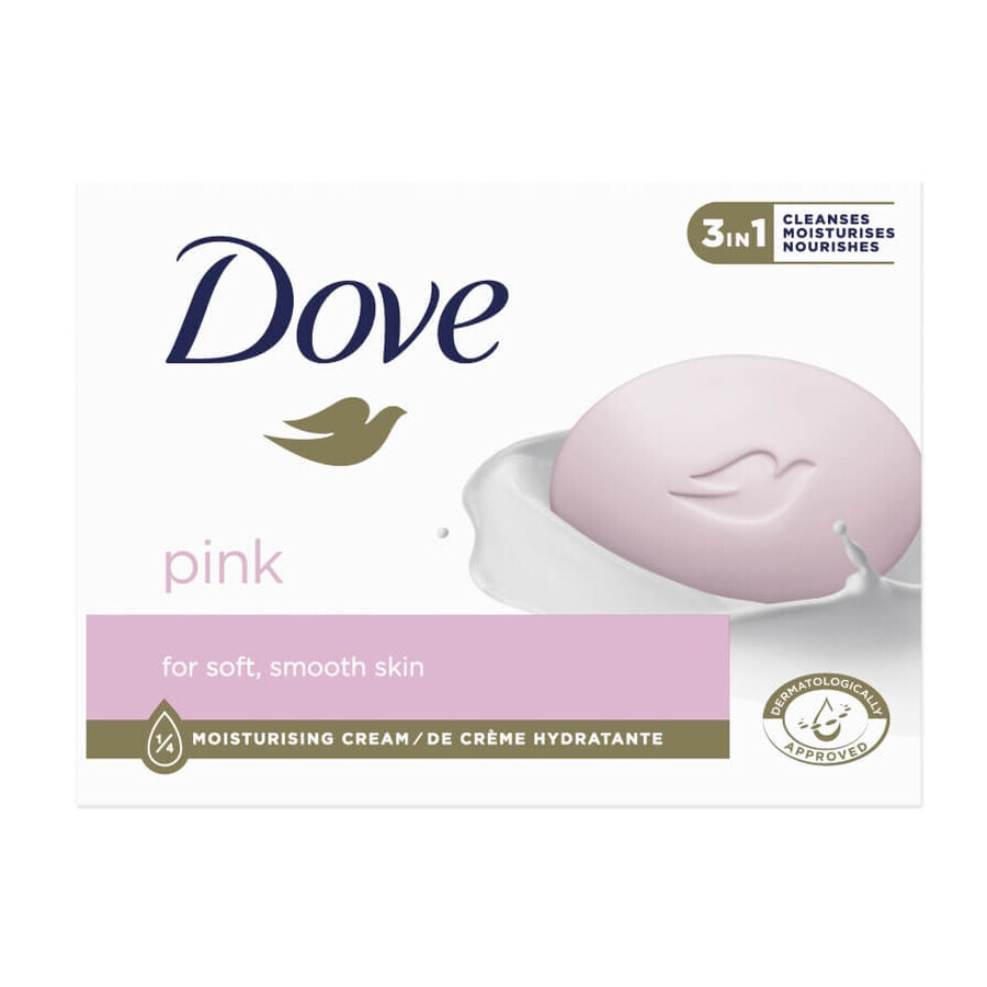 Dove, saponetta rosa, 90 g