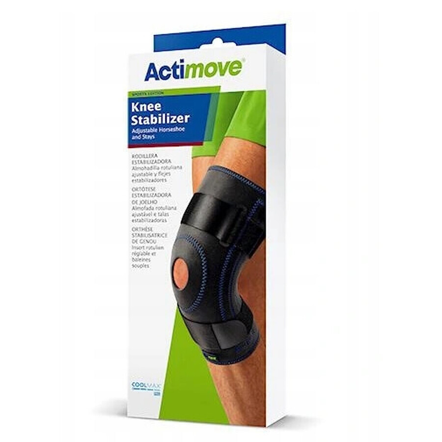 Actimove, Genouillères noires taille S - Longue durée !