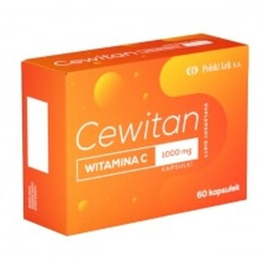 Cewitan, Vitamine C 1000 mg, 60 gélules