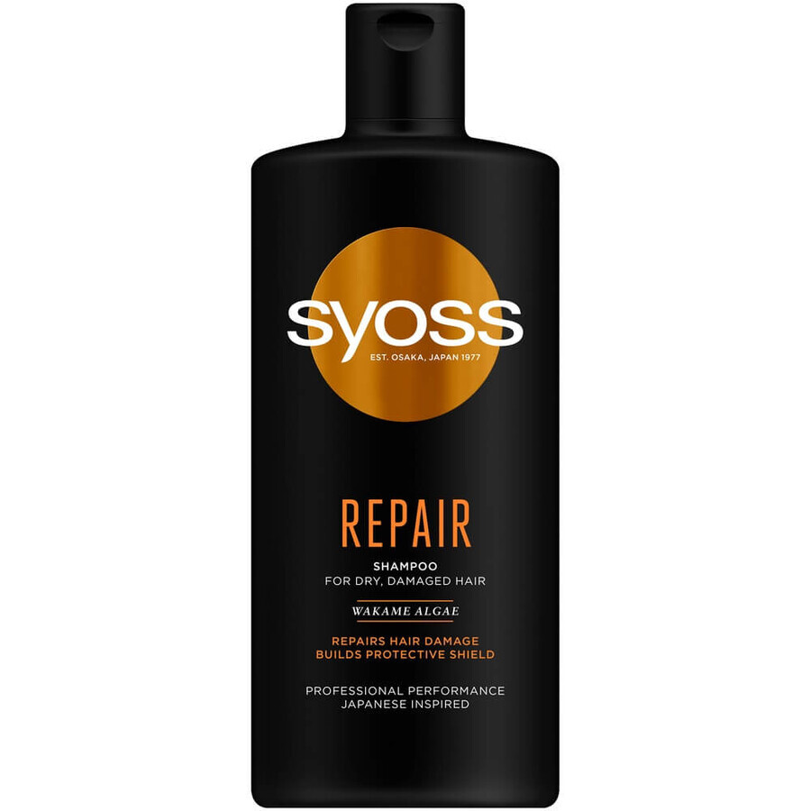 Syoss shampoo voor droog en beschadigd haar, 440ml