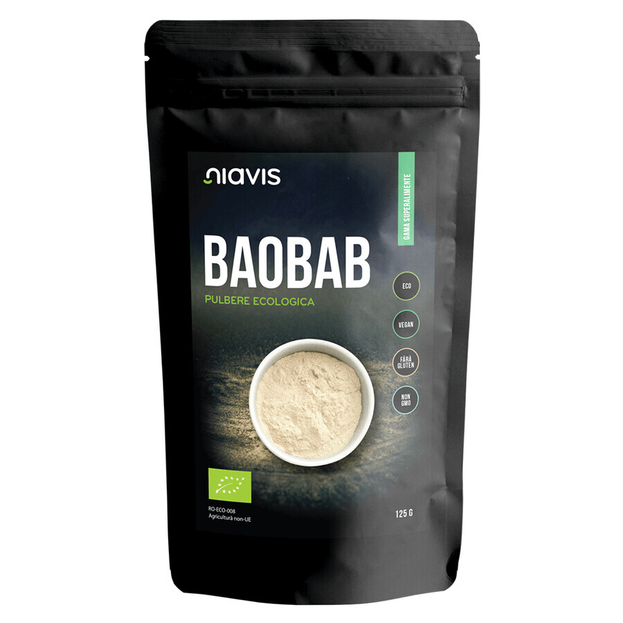 Poudre de baobab bio, 125 g, Niavis
