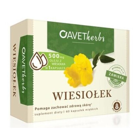 Avet Herbs Wiesioek, 60 gélules