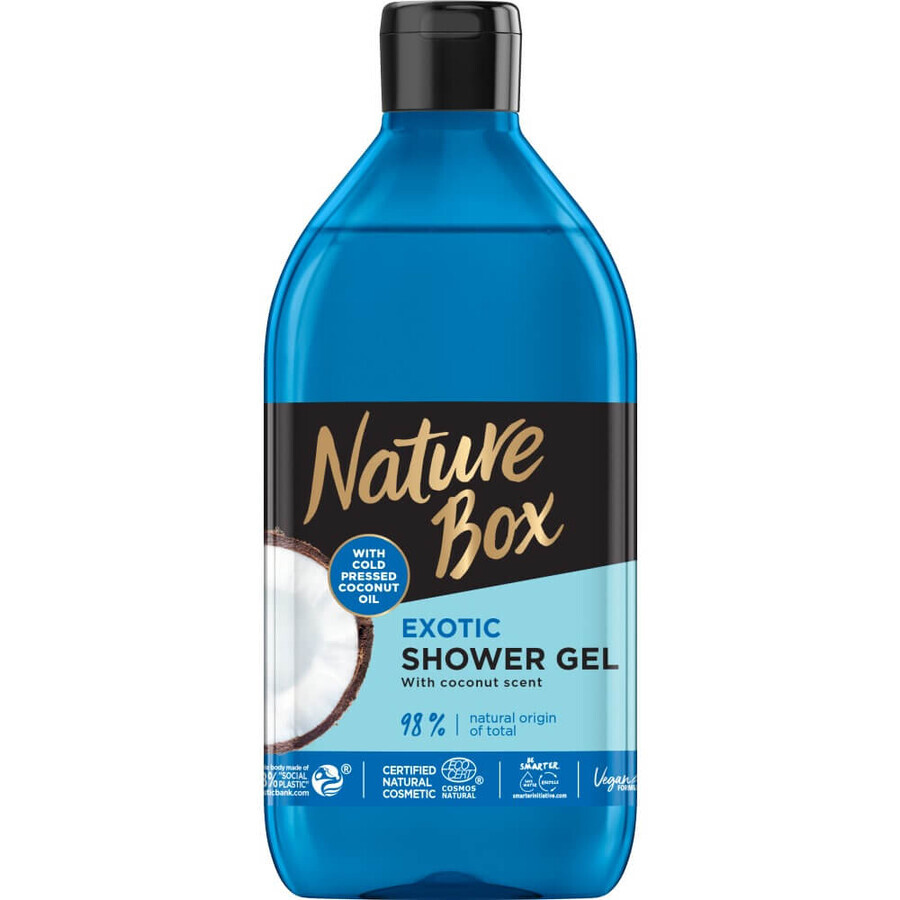 Nature Box Coconut Oil Coconut Oil odwieajcy el shower, 385ml