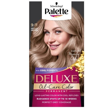 Palette Deluxe Oil-Care Color Wax Color with Micro Oil 9-11 Cool Light Rose Blonde