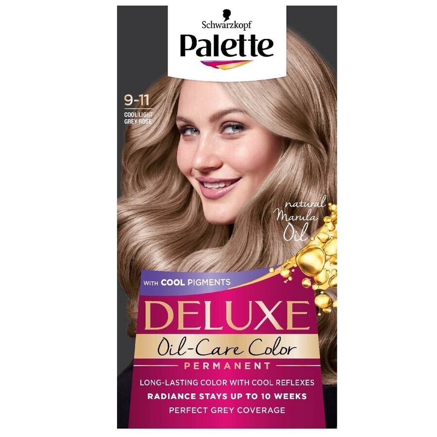 Palette Deluxe Oil-Care Color Wax Color with Micro Oil 9-11 Cool Light Rose Blonde