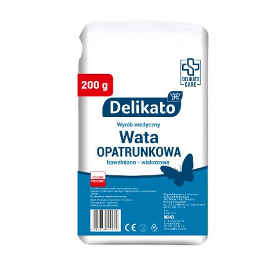 Delikato, Ouate de pansement, 200g