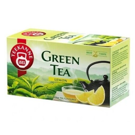 Teekanne, Green tea with lemon, 20 bags