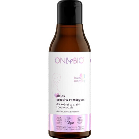 Onlybio Lovely Mummy, Huile anti-vergetures, 150 ml