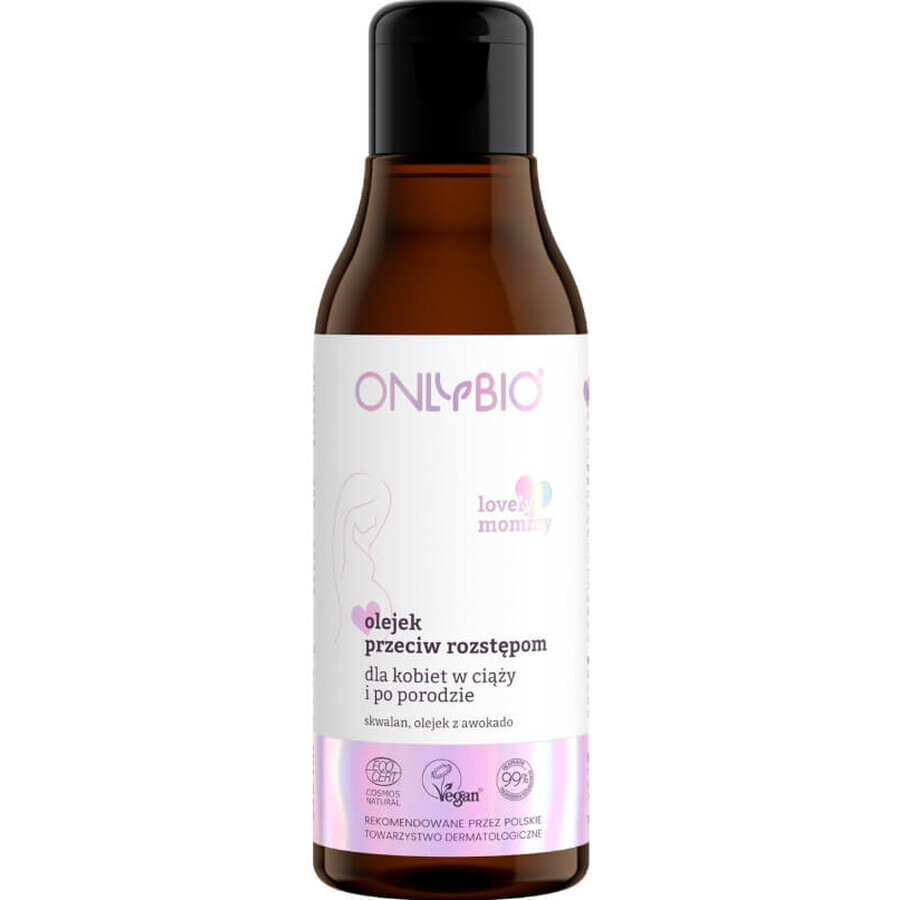 Onlybio Lovely Mummy, Huile anti-vergetures, 150 ml