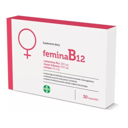 FeminaB12, 30 gélules