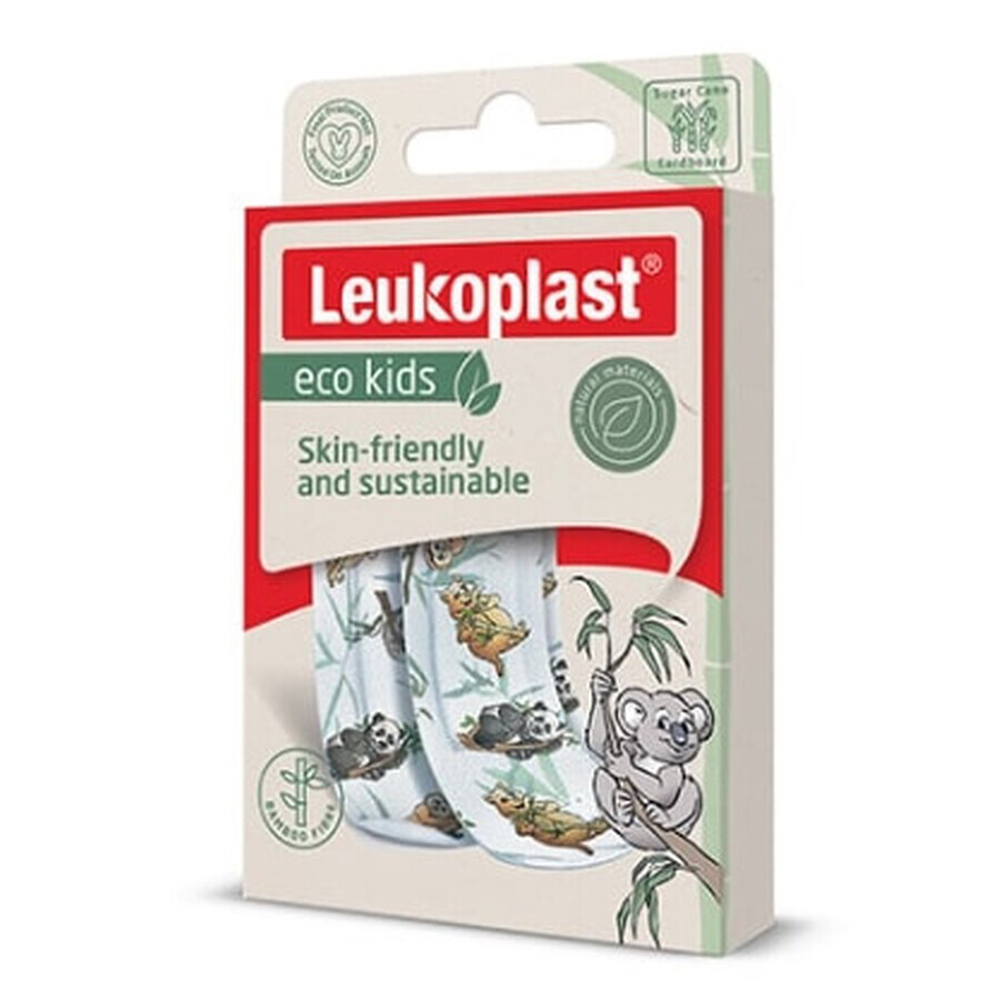 Leukoplast Eco Kids Patch, 12 pièces - Utilisation à long terme !