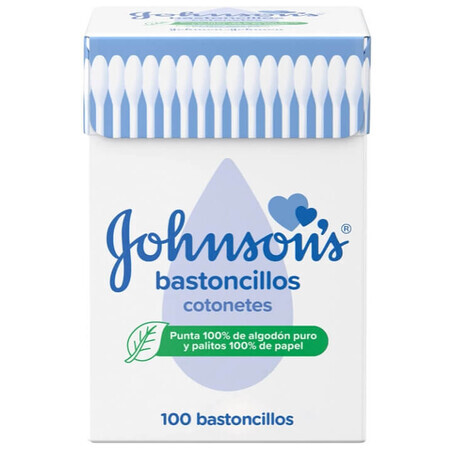 Johnson's, Bastoncillos Wattestäbchen, Stäbchen, 100 Stück