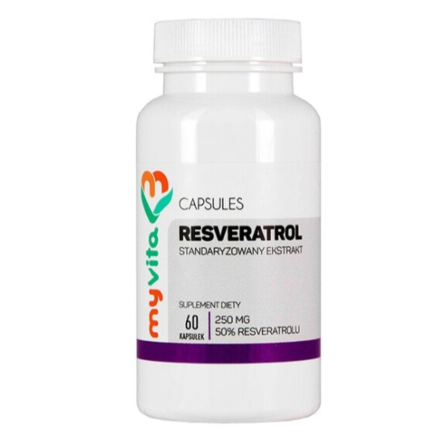 MyVita, Resvératrol, 60 gélules