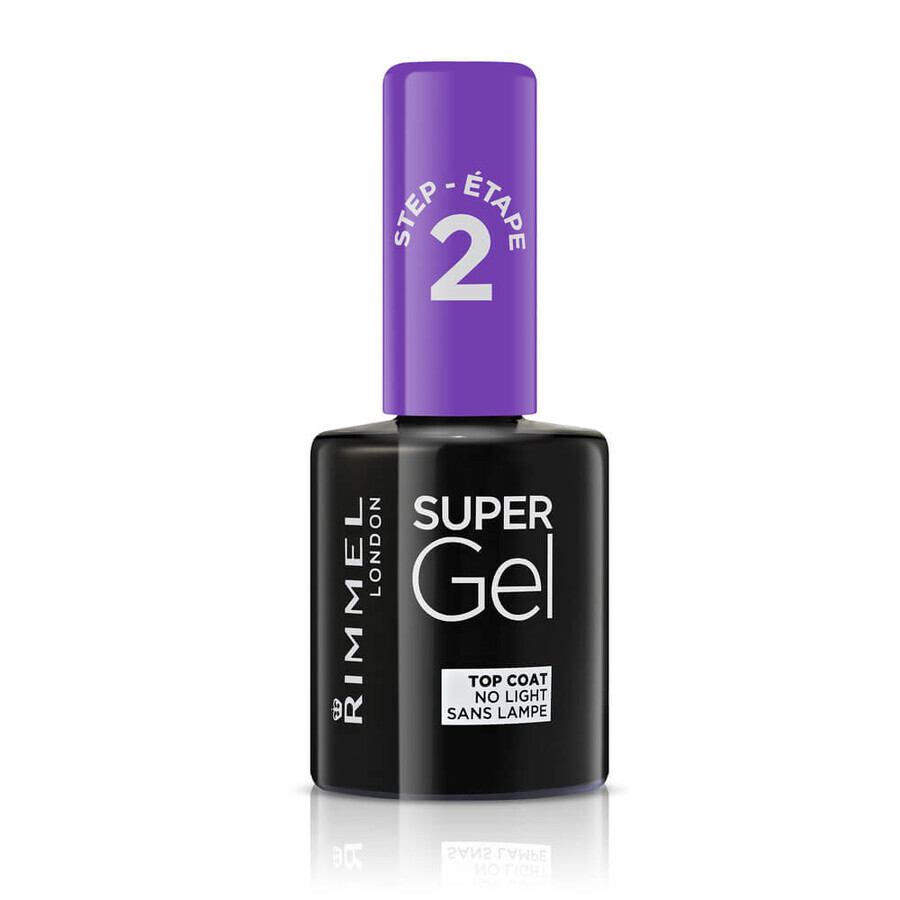 Rimmel Super Gel Top Coat Smalto per unghie, 12ml