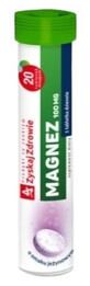 Magn&#233;sium 100 mg 20 comprim&#233;s effervescents