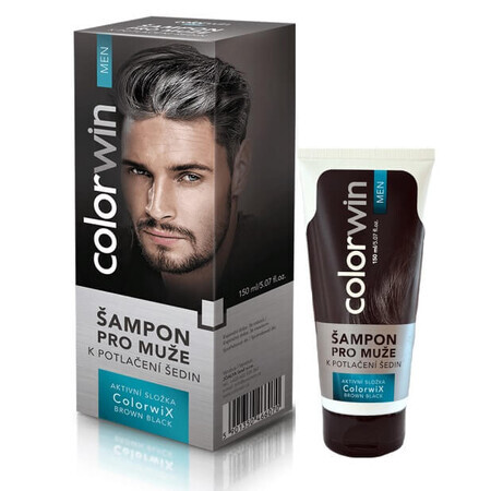 Colorwin Shampooing réducteur de gris pour hommes 150ml