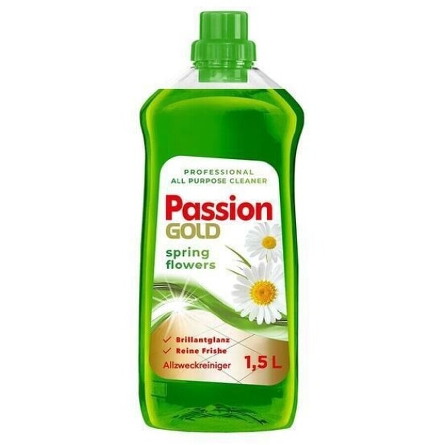 Passion Gold Spring Flowers Spray multi-usages Passion Gold Spring Flowers, 1.5 l