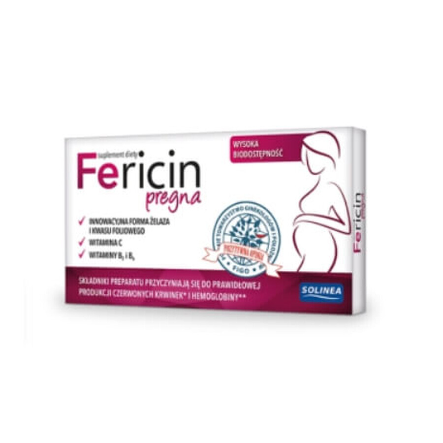 Fericin Pregna, 30 comprimés