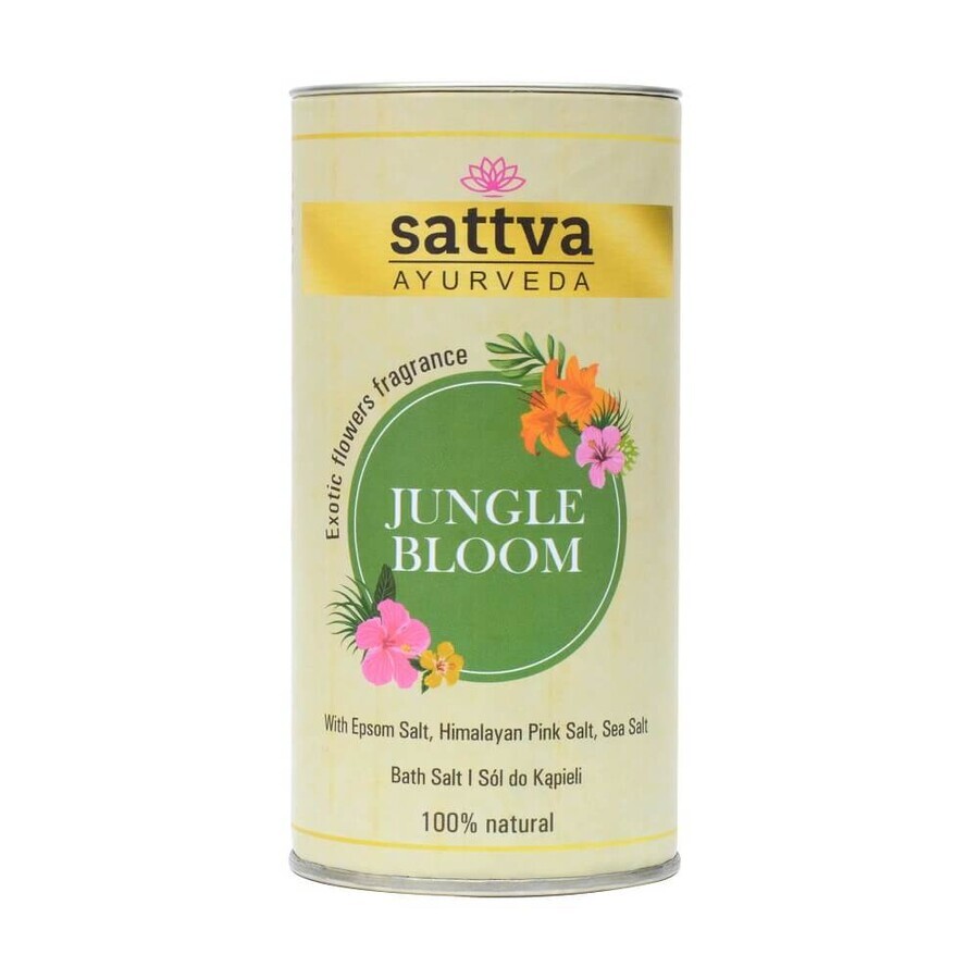 Sel de bain Sattva Jungle Bloom, 300g