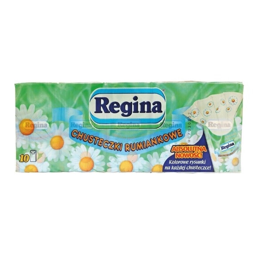 Regina, Lingettes à la camomille, 10 pièces