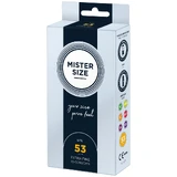 Préservatifs Mister Size, 53 mm, 10 pièces