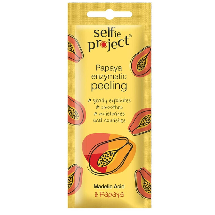 Selfie Project, Papaja Enzymatisch, Peeling, 8ml