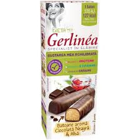 Duo tavolette di cioccolato, 62g, Gerlinea