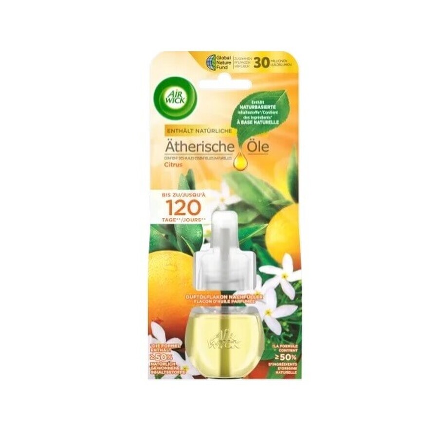 Air Wick Citrus, Electric Air Refill, 19 ml