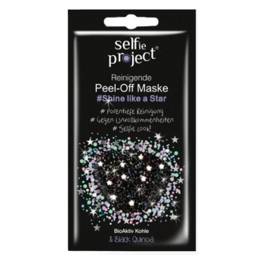 Selfie Project, Glow Like a Star, Purifying Peel-off Mask, 12 ml