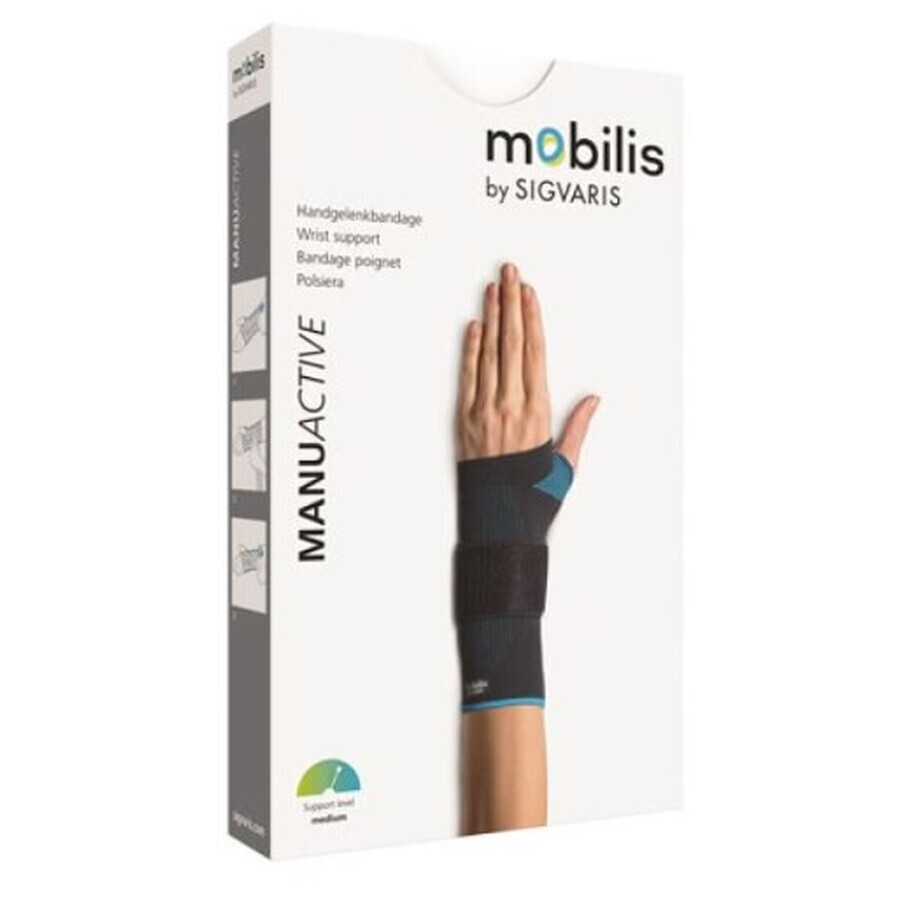 Mobilis Manu Active, Stabilisateur de poignet, taille XS, droite, 1 pc